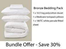 Harwood Textiles Bronze 4ft6 Double Bedding Pack Harwood Textiles Bronze 4ft6 Double Bedding Pack