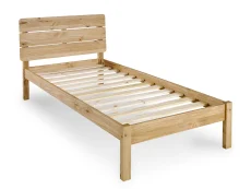 Seconique Seconique Ronan 3ft Single Waxed Pine Wooden Bed Frame