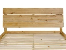 Seconique Seconique Ronan Waxed Pine Wooden Bed Frame