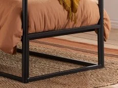 Birlea Furniture & Beds Birlea Farringdon 3ft Single Black 4 Poster Metal Bed Frame