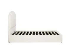 Birlea Birlea Monaco White Fabric Ottoman Bed Frame