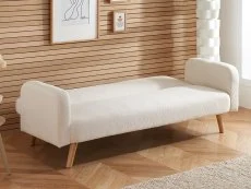Birlea Birlea Micah White Fabric Sofa Bed