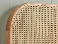 Birlea Birlea Margot Rattan Oak Wooden Bed Frame