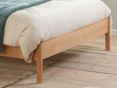 Birlea Birlea Margot Rattan Oak Wooden Bed Frame