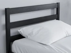 Birlea Birlea Luka Black Wooden Bed Frame
