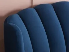 Birlea Birlea Lottie Midnight Blue Fabric Ottoman Bed Frame