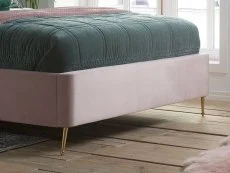 Birlea Birlea Lottie Pink Fabric Ottoman Bed Frame