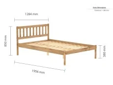 Birlea Furniture & Beds Birlea Lisbon 4ft Small Double Pine Wooden Bed Frame