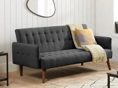 Birlea Birlea Hudson Grey Fabric Sofa Bed