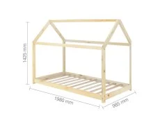 Birlea Birlea House Pine Wooden Bed Frame