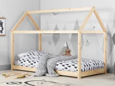 Birlea Furniture & Beds Birlea House 3ft Single Pine Wooden Bed Frame