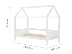 Birlea Birlea Home White Wooden Bed Frame
