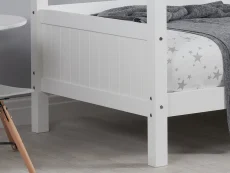Birlea Home 3ft Single White Wooden Bed Frame