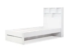Birlea Birlea Alfie White Wooden 1 Drawer Storage Bed Frame