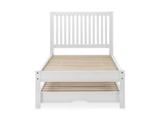 Birlea Birlea Buxton White Wooden Guest Bed Frame