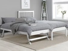 Birlea Birlea Buxton White Wooden Guest Bed Frame