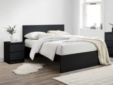 Birlea Birlea Oslo Black Wooden Bed Frame