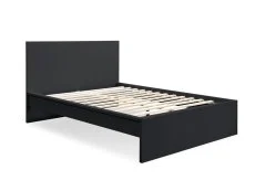 Birlea Furniture & Beds Birlea Oslo 5ft King Size Black Wooden Bed Frame