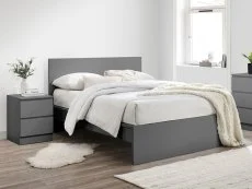 Birlea Oslo 4ft6 Double Grey Wooden Bed Frame