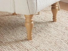 Birlea Birlea Padstow White Fabric Armchair