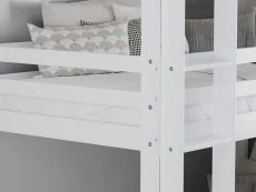 Birlea Birlea Tressa White Wooden Triple Bunk Bed Frame