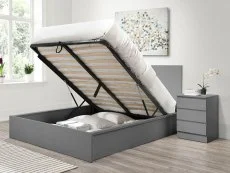 Birlea Birlea Oslo Grey Wooden Ottoman Bed Frame