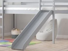 Birlea Birlea Frankie Grey Mid Sleeper Bed Frame with Slide
