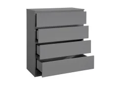 Birlea Birlea Oslo Grey 4 Drawer Chest of Drawers