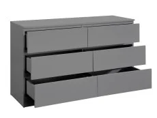 Birlea Birlea Oslo Grey 6 Drawer Chest of Drawers