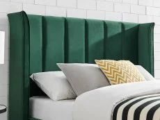 Limelight Limelight Sirius Emerald Green Fabric Ottoman Bed Frame