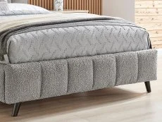Limelight Limelight Estelle Square Dove Grey Boucle Bed Frame