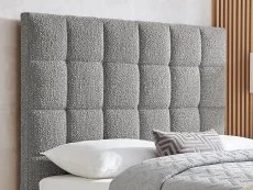Limelight Limelight Estelle Square Dove Grey Boucle Bed Frame