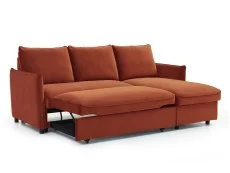 Kyoto Kyoto Blaire Fabric Corner Sofa Bed