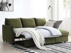 Kyoto Kyoto Blaire Fabric Corner Sofa Bed
