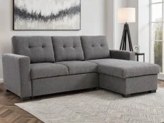 Kyoto Kyoto Hampton Textured Weave Corner Sofa Bed