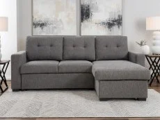 Kyoto Kyoto Hampton Textured Weave Corner Sofa Bed