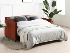 Kyoto Kyoto Blaire Velvet Fabric Sofa Bed