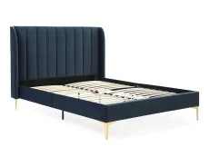 Kyoto Kyoto Avery Ink Velvet Bed Frame