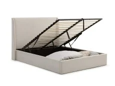 Kyoto Kyoto Denver Natural Fabric Ottoman Bed Frame