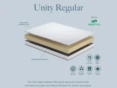 Komfi Komfi Unity Regular Crib 5 Contract 3ft Single Mattress in a Box