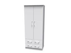 Welcome Welcome Avon 2 Door 2 Drawer Double Wardrobe (Assembled)
