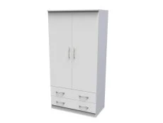 Welcome Welcome Avon 2 Door 2 Drawer Double Wardrobe (Assembled)