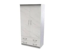 Welcome Welcome Avon 2 Door 2 Drawer Double Wardrobe (Assembled)