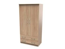 Welcome Welcome Avon 2 Door 2 Drawer Double Wardrobe (Assembled)