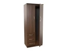 Welcome Welcome Avon 2 Door 3 Drawer Double Wardrobe (Assembled)