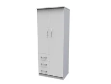 Welcome Welcome Avon 2 Door 3 Drawer Double Wardrobe (Assembled)