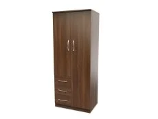 Welcome Welcome Avon 2 Door 3 Drawer Double Wardrobe (Assembled)