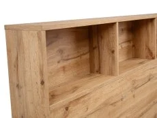 Julian Bowen Julian Bowen Bali Bookcase Oak Wooden Ottoman Bed Frame