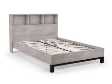 Julian Bowen Julian Bowen Bali Bookcase Grey Wooden Bed Frame