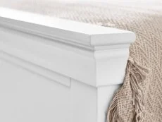 Julian Bowen Julian Bowen Clermont White Wooden Bed Frame